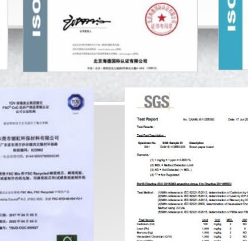 Dongguan Lihong Packaging certification 6